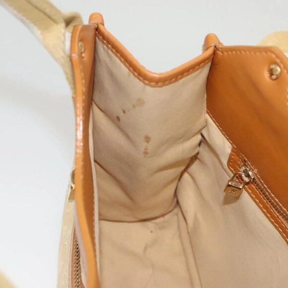 LOUIS VUITTON Monogram Mini Sac Catline Tote Bag Beige M92328 LV Auth 121864 - Picture 12 of 16